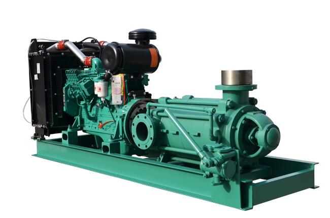 Diesel engine pump unit