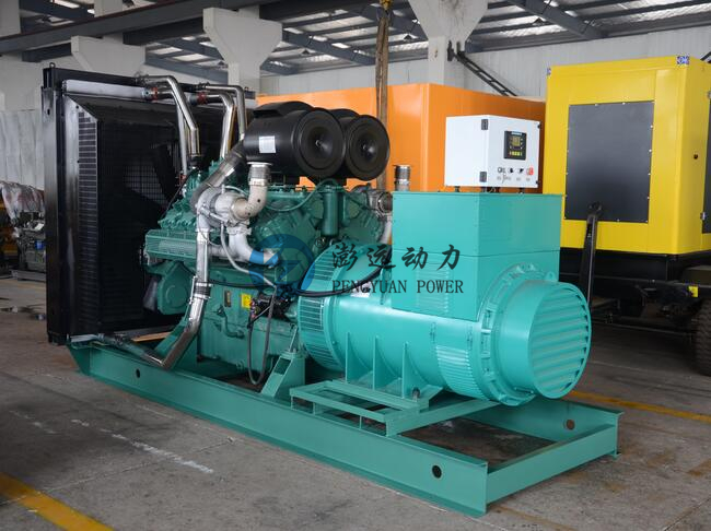 Non movable diesel generator set